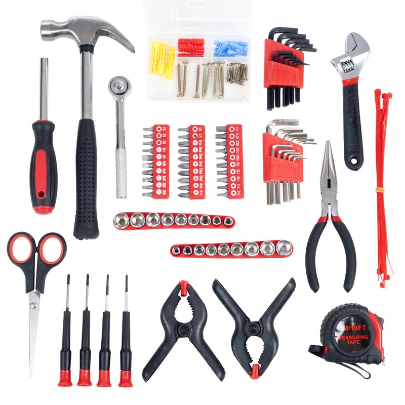 Stalwart 86-Piece Household Hand Tool Set with Roll-Up Bag â€“ Tool Kit with Screwdrivers, Pliers, Wrenches, and More â€“ Great for the Home or Car by Stalwart - Image 3